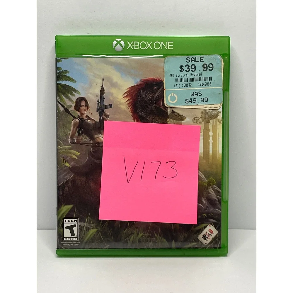 Ark Survival Evolved Xbox One Video Game Studio Wildcard Action Adventure Disc